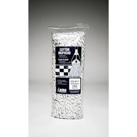 Elite Mops & Brooms Elite Mops and Brooms No 32 Cut End Cotton Mop Refill 1 pk 106-4PLY-#32